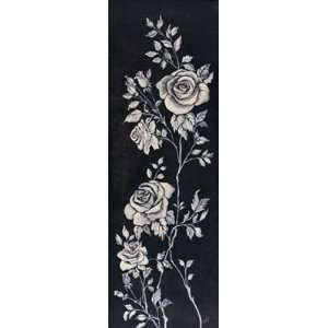  Ivory Roses II   Susan Jeschke 12x36 CANVAS