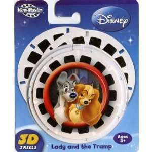  View Master Lady & The Tramp 3 Reel Set Toys & Games