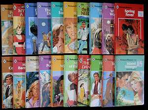 Mixed Lot of 20 Vintage Harlequin Romances by various authors  