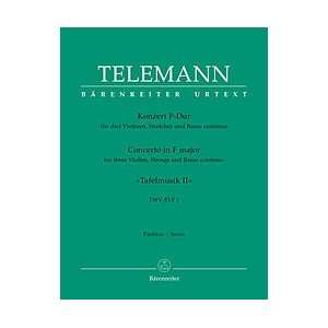   , Streicher und Basso continuo F Dur TWV 53F1 (9790006436729) Books