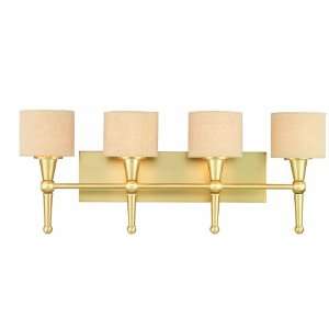 Thomas Lighting M1784 17 Allure   Four Light Bath Bar, Couture Gold 