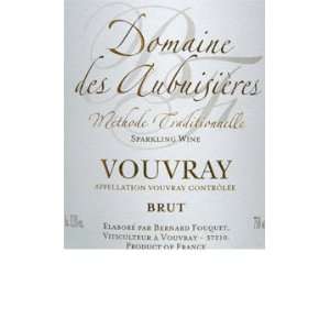   Fouquet Vouvray Brut Traditionelle NV 750ml Grocery & Gourmet Food