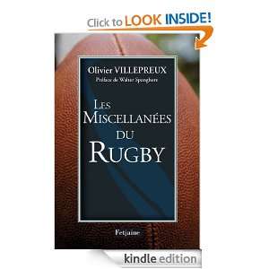 Les Miscellanées du rugby (ESSAIS) (French Edition) Olivier 