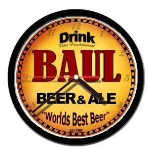  BAUL beer and ale cerveza wall clock 