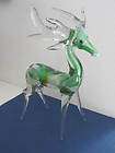 murano glass deer  