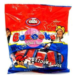 Elite Bazooka Joe Original Flavor Bubble Gum 6 oz  Grocery 