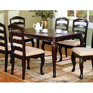  Furniture of America CM3109T Townsville Dining Table, Dark 