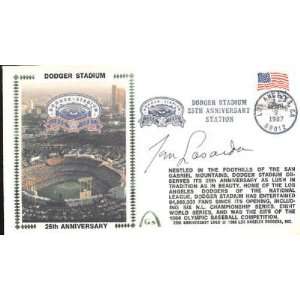  Tommy Lasorda Dodgers Autographed FDC Envelope JSA COA 