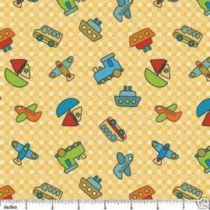 Northcott Kitten Kaboodle Baby Toy Toys Train Flannel  