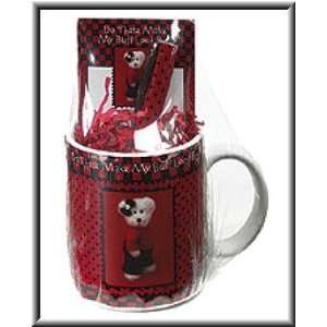 Boyds Bearware Pottery Works Coffee Cup Gift Set   Do These Make My 
