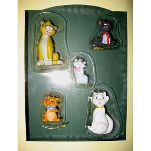  Disney Storybook Ornaments   The Aristocats   Set of 5 