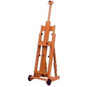  Trident Louvre Artist Easel in Mahogany   Portable and 