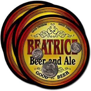  Beatrice , AL Beer & Ale Coasters   4pk 