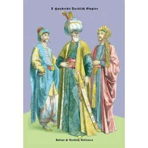   & Sultan, 11th Century 20x30 poster 