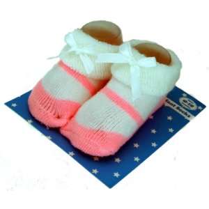  White   For 0 to 12 Months, 1 pair,(Bon Bebe)
