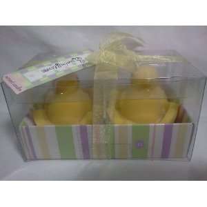  SPRING CHICK IN EGG YELLOW CANDLE (2PK)