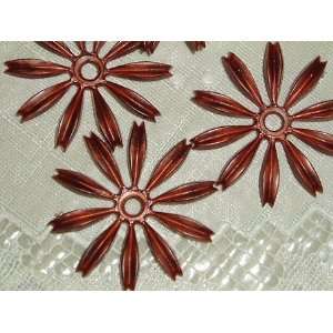    Vintage Plastic Copper Star Flower Bead Arts, Crafts & Sewing