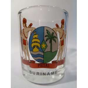  Suriname Shot Glass