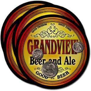  Grandview , CO Beer & Ale Coasters   4pk 