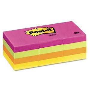  MMM653ANRP   3M Recycled Post It Neon Color Note Pads, 1 1 