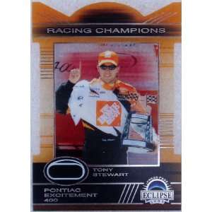  Tony Stewart 2003 Press Pass Eclipse Racing Champions Card 