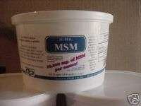 MSM for dogs and cats relief for Joint and Muscle pain.  