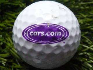 cars com logo golf ball top flite used a couple scuffs no pen markings 