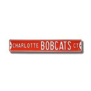  Charlotte Bobcats Court Street Sign