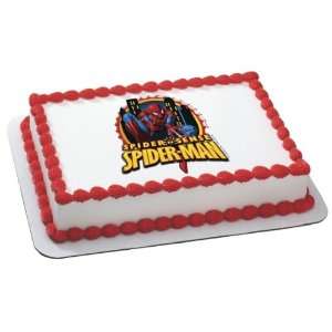  Spiderman Edible Cake Topper Decoration 