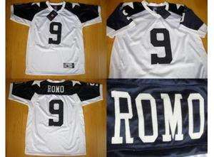 Tony Romo NWT Sewn Throwback White Jersey XL 52  