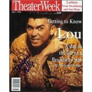  Lou Diamond Phillips (King and I) autographed Magazine 
