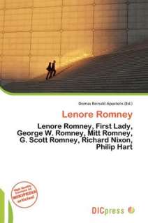   Lenore Romney by Dismas Reinald Apostolis, Dic Press 