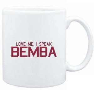  Mug White  LOVE ME, I SPEAK Bemba  Languages