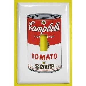  Campbells Tomato Soup Single Switch Plate switchplate 