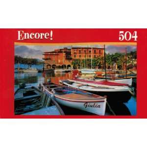   Encore 504 Piece Jigsaw Puzzle   Torri Del Benaco Harbor Toys & Games