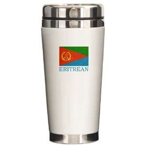 ERITREAN FLAG Flag Ceramic Travel Mug by   