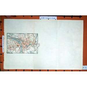  MAP 1927 TYROL PLAN BAD TOLZ SCHLIERSEE TERGERNSEE