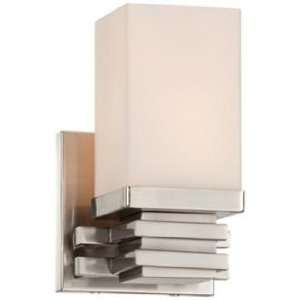  Bennett Collection Satin Nickel 4 1/2 Wide Wall Sconce 