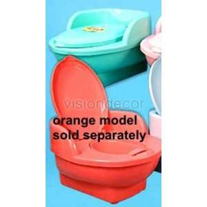 Green Baby Children Plastic Potty Training Chair Toilet Seat  