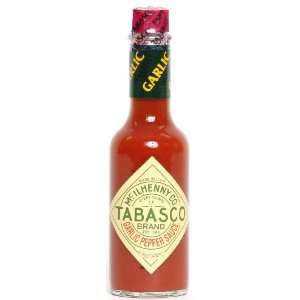 Tabasco Garlic Pepper Sauce  Grocery & Gourmet Food