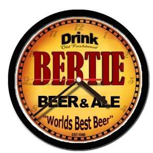  BERTIE beer and ale cerveza wall clock 