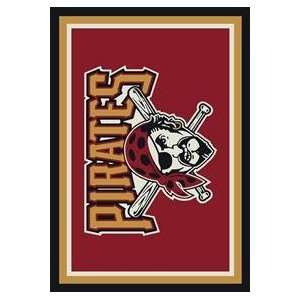  Milliken MLB Pittsburgh Pirates Team Logo 1012 Rectangle 5 