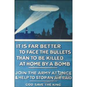  British Recruiting Poster, WWI   24x36 Poster 