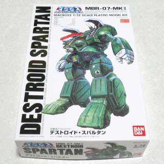 DESTROID SPARTAN Bandai 1/72 Model Kit 80s SF Anime Macross Robot 