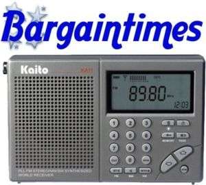 Kaito KA11 AM/FM/ Shortwave Clock, Temp & 1000 Pre set
