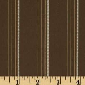  Dye Shirting Stripes Brown Fabric By The Yard Arts, Crafts & Sewing