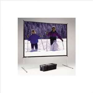   Deluxe Portable Rental Screen with Dual Vision Fabric Electronics