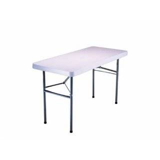 Lifetime 22949 4 Foot Utility Table with 48 by 24 Inch Molded Top 