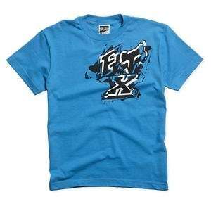   Youth Collateral T Shirt   Youth Small/Electric Blue Automotive