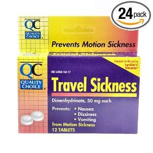   Sickness Tablets 12 Count, Boxes (Pack of 24)
